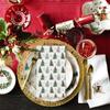 Horaldaily 100 Christmas Disposable Paper Decorative Guest Napkins, Christmas Pine Trees Hand Towel for Party Lunch Dinner Kitchen Bathroom Decoration view 4