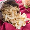 Dried Lily Bulb 3.53oz/100g,dried lily bulb can be stewed with other kinds of dried foods like tremella, longan, lotus seed, jujube, medlar, to create the healthy soup view 3