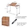 Bedtable, Overbed Desk Over Bed Desk King Queen Bed Table Overbed Laptop Table Over Bed Table with Wheels for Twin/Full/Queen/King Size Bed Frame(Size:0.8M) view 3