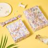 30pcs Flower Printed Wrapping Paper, 13.77x19.68in Purple Floral Tissue Wrap Present Package Paper Wrapping Tissue Paper Floral Pattern Tissue Paper for Birthday Crafts Supplies Decorations view 3