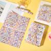 30pcs Flower Printed Wrapping Paper, 13.77x19.68in Purple Floral Tissue Wrap Present Package Paper Wrapping Tissue Paper Floral Pattern Tissue Paper for Birthday Crafts Supplies Decorations view 4