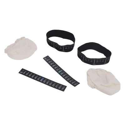 Sourdough Starter Jar Kit Breathable Cloth Cover with Date Feeding Band for 3-4 Inch Diameter Jars