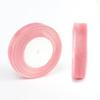 2 Rolls Pink Sheer Organza Ribbon, 50 Yards 3/4 Inch Pink Craft Sheer Chiffon Ribbon for Wedding, Gift Wrapping, Holiday Decoration, Bow Making, Wreath, DIY Crafts view 1