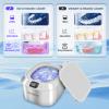 NGOKPYD Ultrasonic Retainer Cleaner for Denture - 48kHz/24W Professional UV Sonic Dental Cleaning Machine 220ML for Aligner Mouth Guards Braces Toothbrush Jewelry Ring Parts, White view 4