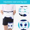 Hinged Hip Stabiliser Support Brace, Stabiliser Corrector Support Brace Adult Hinged Hip Abduction Orthosis for Hip, Sciatic Nerve Pain Relief (Right) view 4