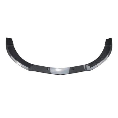 DYXN Front Bumper Lip Splitter Trim Under Chin Spoiler Compatible for Benz CLA Class C117 CLA200 260 CLA45 AMG 2013-2015(Carbon Look)