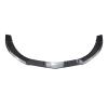 DYXN Front Bumper Lip Splitter Trim Under Chin Spoiler Compatible for Benz CLA Class C117 CLA200 260 CLA45 AMG 2013-2015(Carbon Look) view 1
