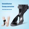 FENOKD Drop Foot Brace Orthosis, Drop Foot Brace Ankle Orthosis Support with Comfortable Inflatable Airbag for Hemiplegia Stroke Shoes Walking (A/Right L) view 2