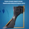 FENOKD Drop Foot Brace Orthosis, Drop Foot Brace Ankle Orthosis Support with Comfortable Inflatable Airbag for Hemiplegia Stroke Shoes Walking (A/Right L) view 4