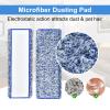 8 Pack Microfiber Cleaning Pad for Bona Mop Hardwood & Hard Surface Floors Dry and Wet Floor Cleaning - Includes 4 Microfiber Cleaning Pad, 2 Deep Clean Pads and 2 Dusting Pad - Dual Zone Cleaning view 4