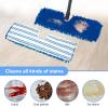 3 Pack Mop Heads Replacements Compatible for Ocedar Dual-Action Microfiber Flip Mop, Double Sided Mop Replace Head Mop Refills with Microfiber & Chenille for Dry Wet Use, Reusable, Machine Washable view 4