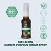 Bee and You Raw Honey Throat Spray, 100% Pure Propolis Extract, Immune Support, Sore Throat & Congestion Relief, Oral Health, Antioxidants, Natural, Keto, Paleo, Gluten-Free | 1 FL Oz (Pack of 2) view 4