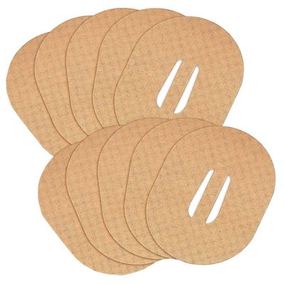 10pcs Adhesive Patches, Compatible with Dexcom G6, Shower Waterproof Patch Pre-Cut Adhesive Patches with Strap, Pre-Cut Sweatproof Tape Continuous Glucose Monitor Protection (10)