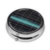 Dimensional Line Spaceround Pill Box, 3 Compartment Round Pill Box Organizer, Portable Travel Pill Box for Traveling. view 2