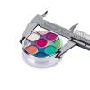 Round Color Paletteround Pill Box, 3 Compartment Round Pill Box Organizer,* Portable Travel Pill Box for Traveling. view 4