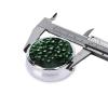 Green Creeperround Pill Box, 3 Compartment Round Pill Box Organizer, Portable Travel Pill Box for Traveling. view 4