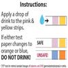 Generic Check Your Drink. Avoid Drink Spiking. Detect GHB or KETA Using The Personal Test Strips 125 Test Strips (25 Pouches 5 test strip per pouch), White view 4