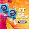 Alka-Seltzer Plus Cold & Flu FizzyChews, No Water Needed, On The Go Cold Medicine for Adults, Orange Flavor, 24 Count view 2