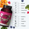 The Wellness Company Kids Naturals Fruits & Veggie Gummies  Daily Nutrition Support | 60ct (1 Month Supply) view 4