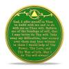 2 Years Sobriety Coin Gift | Dancing Woman Tree AA Chip Medallion with Coin Capsule | Sobriety Gifts for Anniversary Year for Men & Women in Recovery view 2