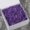 PLINJOY 4 OZ Purple Crinkle Cut Paper Shred Filler for Gift Basket Shredded Confetti Paper Box Stuffing Easter Basket Grass Gift Boxes Filler view 4