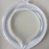 Nuhikap Neck Cooling Tube, Wearable Cooling Neck Wrap for Summer Heat I Hands Free Cold Pack Ice Cooling Neck Collar,White view 3
