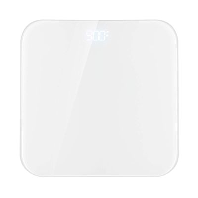HSJFS Weight Scale, Precision Body Bathroom Scale, Digital Electronic Scale, Tempered Glass Easy Read LED Display, 330 Pounds