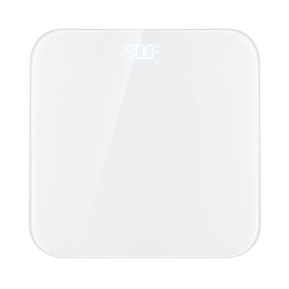 HSJFS Weight Scale, Precision Body Bathroom Scale, Digital Electronic Scale, Tempered Glass Easy Read LED Display, 330 Pounds