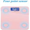 HSJFS Digital Body Weight Scale with LED Display Ultra Slim Round Corner Design for Bathroom Gym Yoga Studio, 396 lbs(Black) view 2