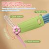 3 in 1 Cup Lid Cleaning Brush, 2024 New Portable Crevice Cleaning Brush Set for Baby Bottle Gap Tight Spaces Cup, Multifunctional Cleaning Brush Cup Lid Cleaner Household Cleaning Brushes (green-1) view 3