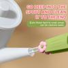3 in 1 Cup Lid Cleaning Brush, 2024 New Portable Crevice Cleaning Brush Set for Baby Bottle Gap Tight Spaces Cup, Multifunctional Cleaning Brush Cup Lid Cleaner Household Cleaning Brushes (green-1) view 4