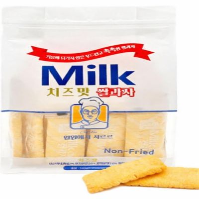 Korean Milk Rice Cracker   240g (240g, Cheese)