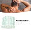100Pcs Adhesive Waterproof Bandage Cover Clear Disposable Transparent PU Stretch Film Dressing 3.1 x 3.1in for Protect Skin Against External Friction and Water view 3