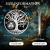 2 Year Sobriety Chips, Butterfly Tree of Life 2 Years Sobriety Coins view 4