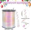 500 Yard Curling Ribbon for Gift Wrapping, Curly Balloon Ribbon, 3/16" Thin Gift Ribbon for Birthday, Baby Shower, Christmas view 2