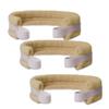 3 Piece Tracheostomy Tube Holder Adjustable Tracheotomy Intubation Securement Tape Tracheotomy Securemen,Reusable Tracheotomy Tie for Post Neck Surgery (Khaki) view 1