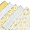 100 Sheets Christmas Metallic Gold Silver Tissue Paper Bulk, Xmas Tree, Jingle Bell, Polar Bear, Reindeer, Snowflake Gift Wrapping Paper for Gift Bag, Winter New Year Decoration Gift Packaging 20x14'' view 1