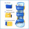 HDXWIFD Foot Orthosis Support, Kids Drop Foot Splint Ankle Foot Brace Night Splint Support, Tendon and Calf Stretching, Heel and Bone Spur, Arch Pain Treatment view 2