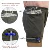 2 Pack Urine Bag Pants for Women, Incontinence Care Trousers with Double External Pockets for Catheter, Ostomy Drainage Bag Shorts(Wowen-XL) view 3