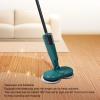 Electric Mop for Floor Cleaning,Floor Daily Light Cleaning,Rechargeable Lightweight Cordless Electric Mop with Water Sprayer for Hardwood Tile Marble Floors(Green) view 2