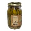 Amish Homemade Style Pickled Okra With Fabric Toppers 2/16 Oz. Jars view 3