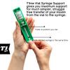 0.5ml U-100 disposable syringe T1me Vial Syringe Insulin Filling Support (BD Micro-Fine and other insulin syringe), Insulin transfer device for diabetes, Bottle Protector Case, Vial Holder (Green) view 2