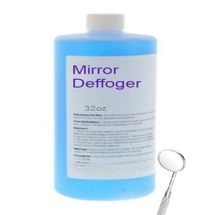 AmeriCan Goods Mirror Defogger 32oz. Anti-Fogging, Anti-Bubbling One Quart Bottle