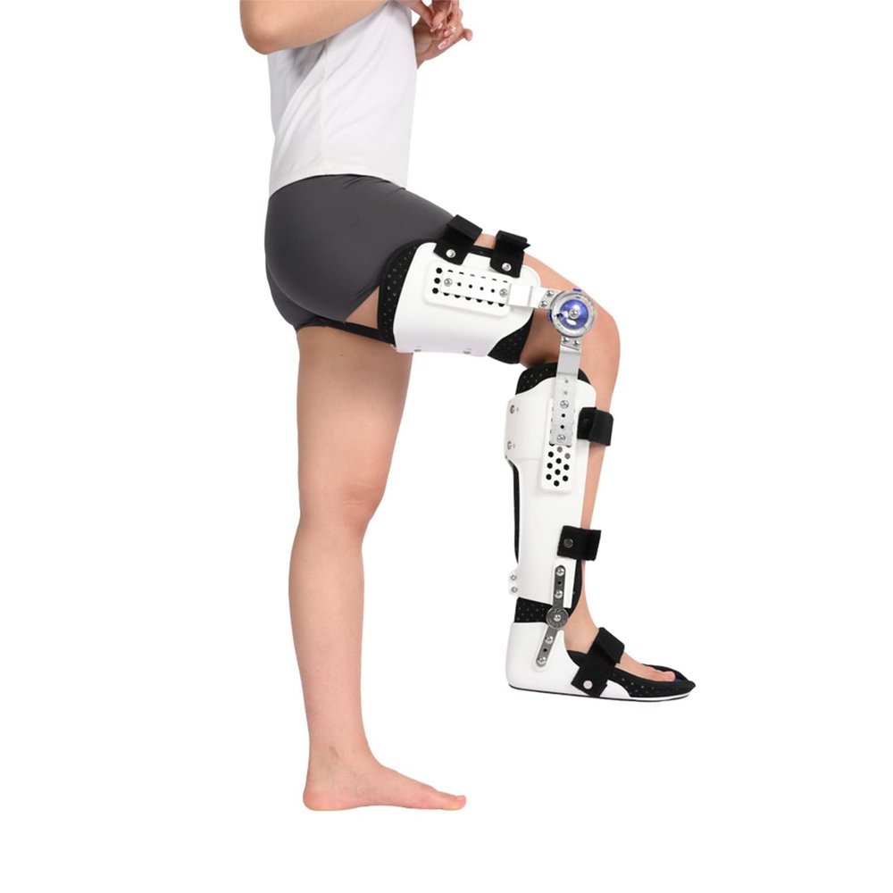 CYHTFGSK Ankle Foot Orthotic Orthosis Walking Knee and Foot Fixed Medical Leg and Ankle Fixed Knee Joint Corrector For Women And Men