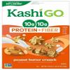 Cold Breakfast Cereal - Vegan Protein - Fiber Cereal - Peanut Butter Crunch byKashi- 16.9 Oz Box - Pack of 6 view 3