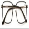 V.W.E. Men Aluminum Optical Frame Wide Fitment Reading Glasses with Titanium Temple Rectangular 144MM Ti02 (Matte Black/Gold, 1.75, x) view 1