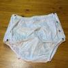 Adult Incontinence Snap-on Plastic Pants Adult Leakproof Underwear for Incontinence Washable Low Noise Reusable Waterproof Pants Adult Diaper Cover Incontinence Pants for Women Men view 3
