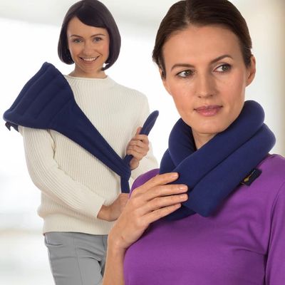 26x4 Inches Large Blue Wrap and 10x18 Inches Heating Area with Fastening Straps Wrap
