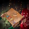 Lindt LINDOR Holiday Deluxe Assorted Chocolate Candy Truffles Gift Box, 15.2 oz. view 3