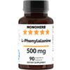 MONOHERB L-Phenylalanine 500 mg per Capsule - 90 Veg Capsules view 1